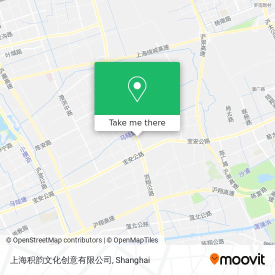 上海积韵文化创意有限公司 map