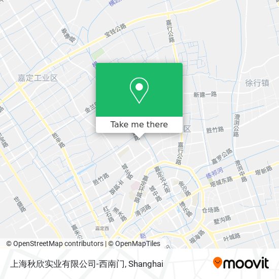 上海秋欣实业有限公司-西南门 map