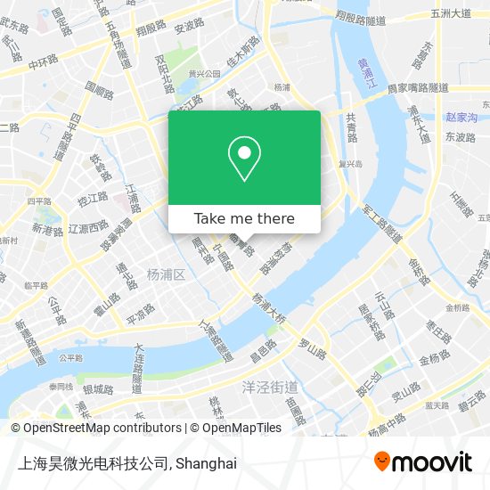 上海昊微光电科技公司 map