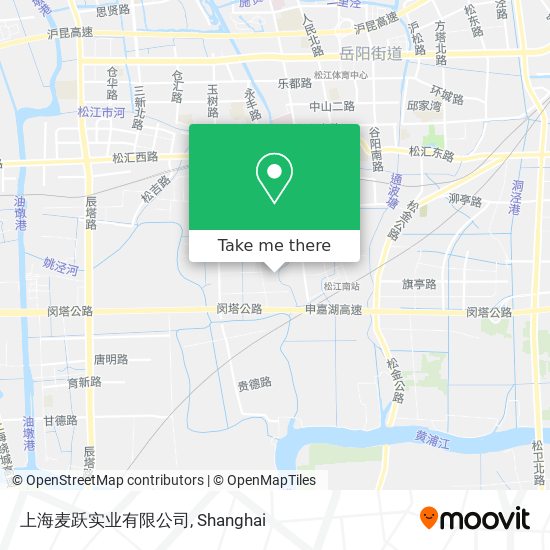 上海麦跃实业有限公司 map
