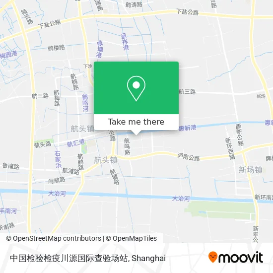中国检验检疫川源国际查验场站 map