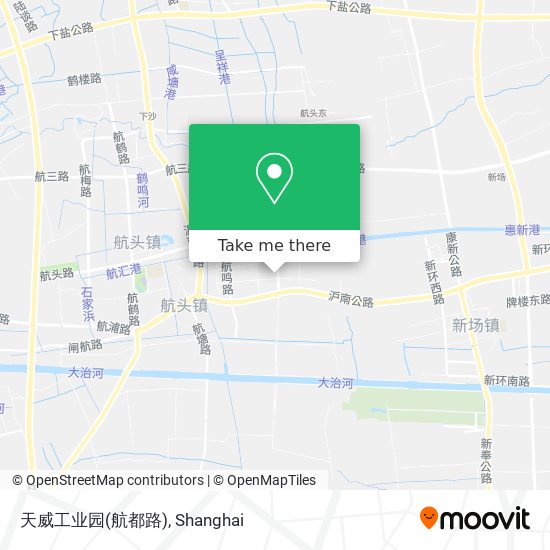天威工业园(航都路) map