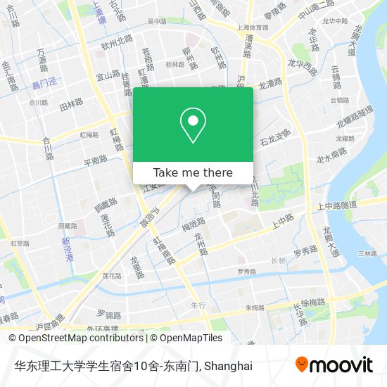 华东理工大学学生宿舍10舍-东南门 map