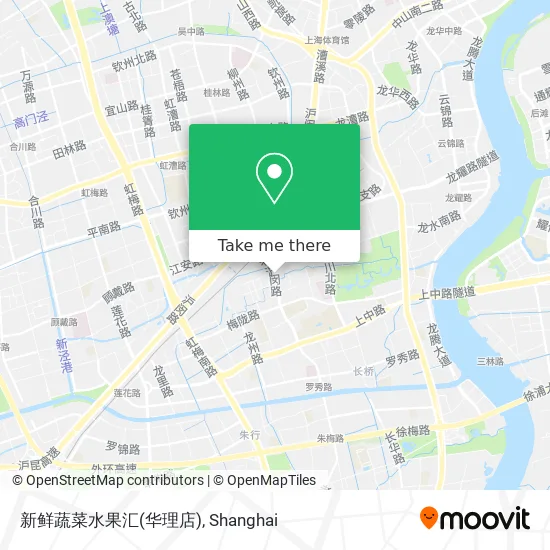 新鲜蔬菜水果汇(华理店) map