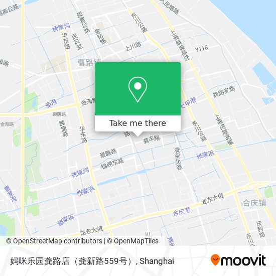 妈咪乐园龚路店（龚新路559号） map