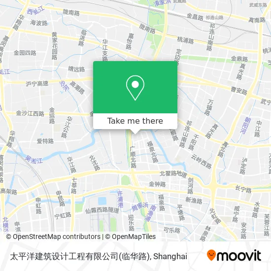 太平洋建筑设计工程有限公司(临华路) map