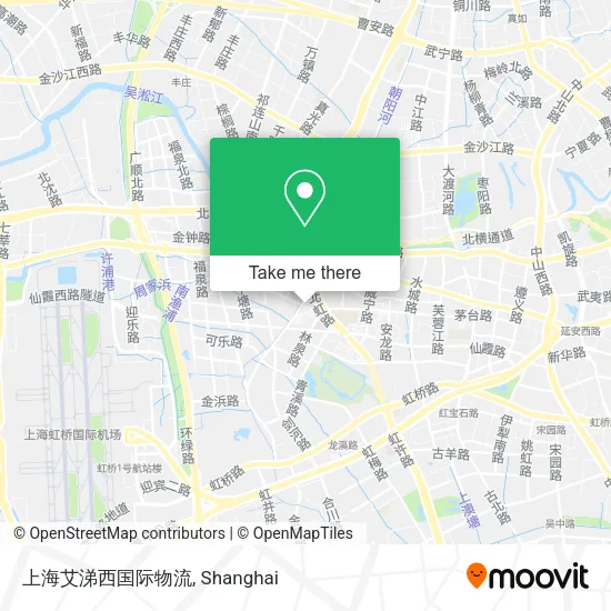 上海艾涕西国际物流 map