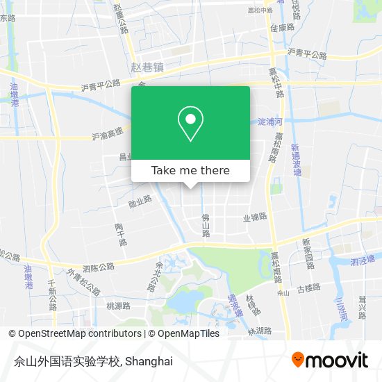 佘山外国语实验学校 map