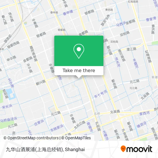 九华山酒展浦(上海总经销) map