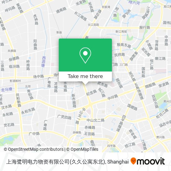 上海鹭明电力物资有限公司(久久公寓东北) map