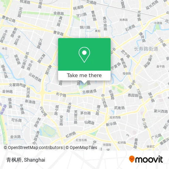 青枫桥 map