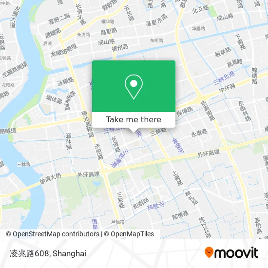 凌兆路608 map