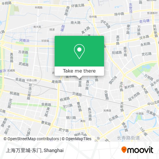 上海万里城-东门 map