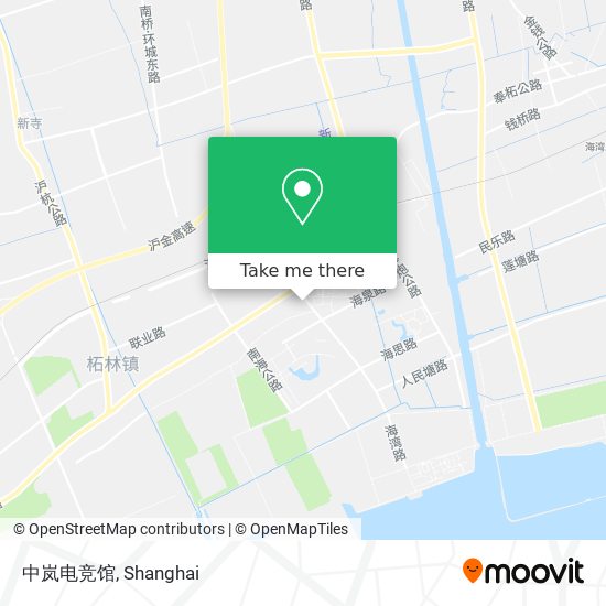 中岚电竞馆 map