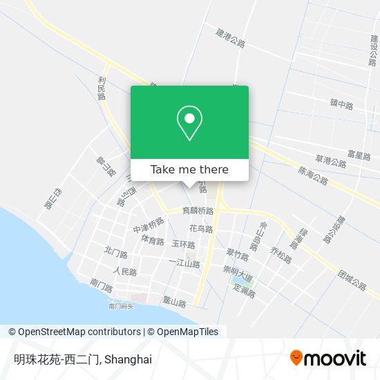明珠花苑-西二门 map