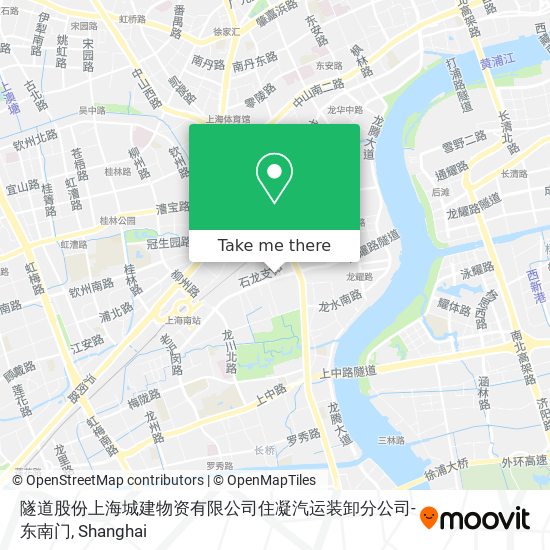 隧道股份上海城建物资有限公司住凝汽运装卸分公司-东南门 map