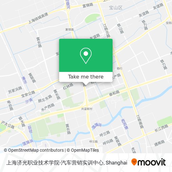 上海济光职业技术学院-汽车营销实训中心 map