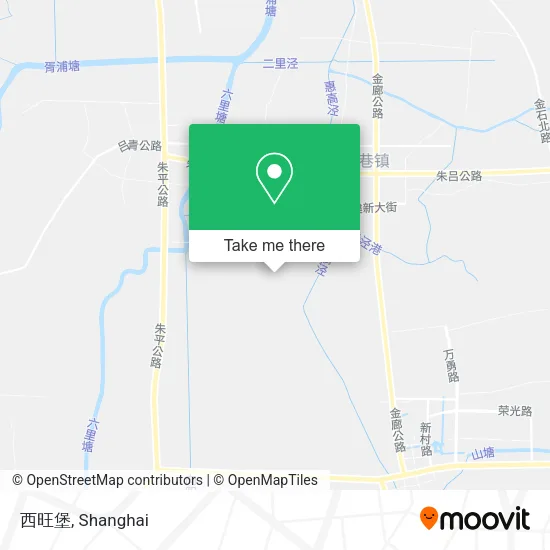 西旺堡 map