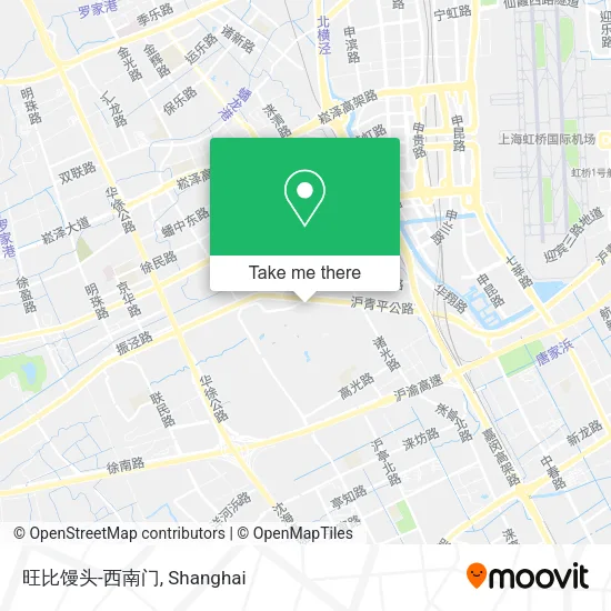 旺比馒头-西南门 map