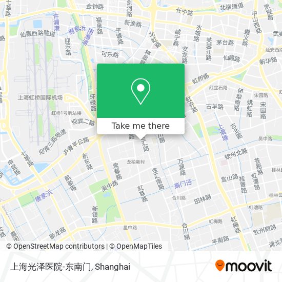 上海光泽医院-东南门 map