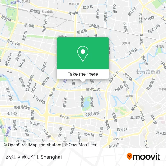 怒江南苑-北门 map
