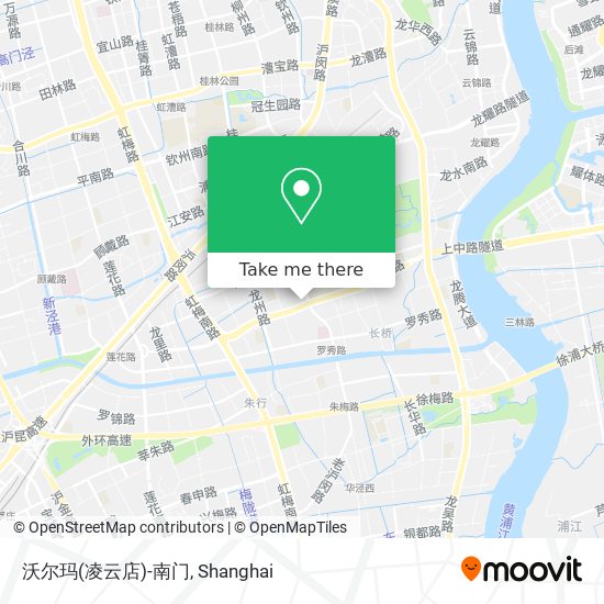 沃尔玛(凌云店)-南门 map