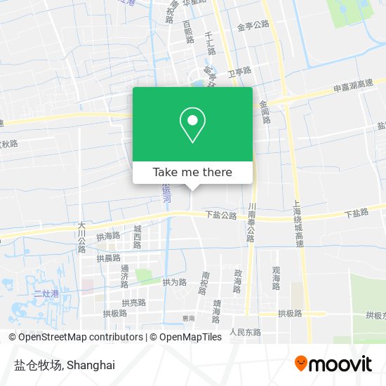 盐仓牧场 map