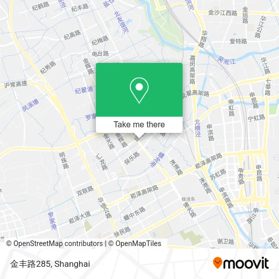 金丰路285 map