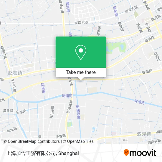 上海加含工贸有限公司 map