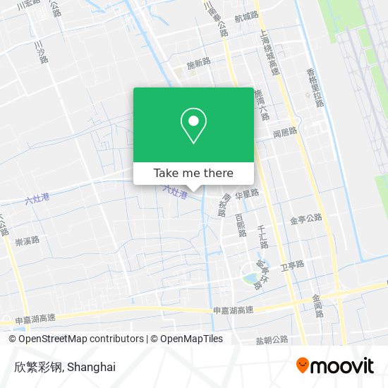 欣繁彩钢 map