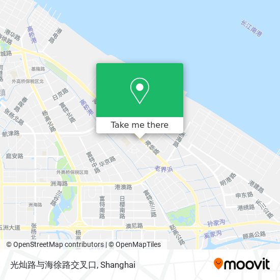 光灿路与海徐路交叉口 map