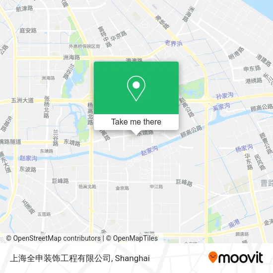 上海全申装饰工程有限公司 map