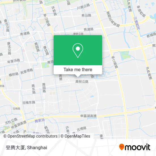登腾大厦 map