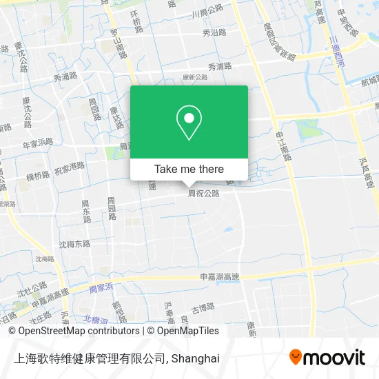 上海歌特维健康管理有限公司 map
