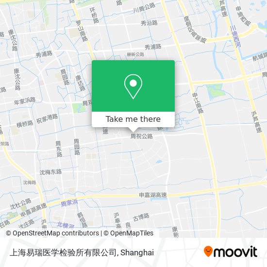 上海易瑞医学检验所有限公司 map
