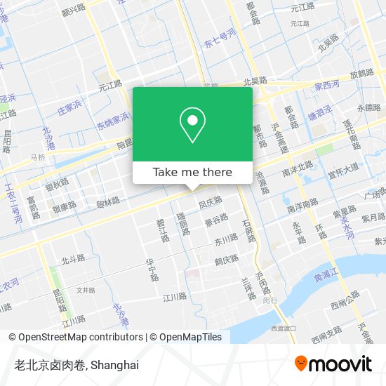 老北京卤肉卷 map