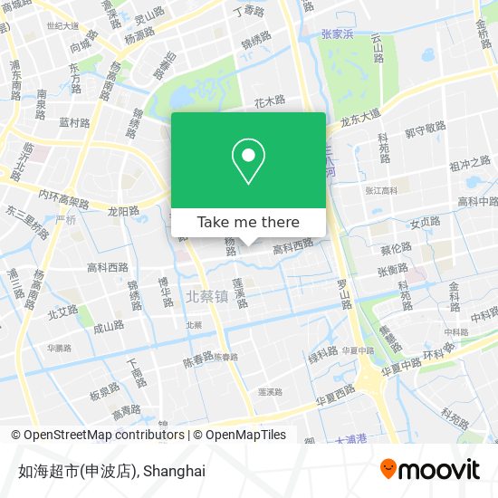 如海超市(申波店) map