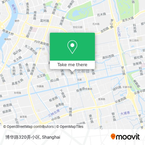 博华路320弄小区 map