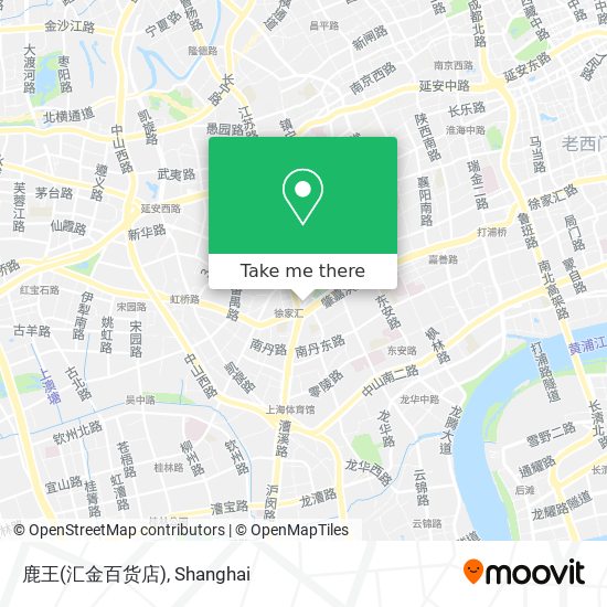 鹿王(汇金百货店) map