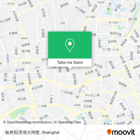 板桥阳澄湖大闸蟹 map