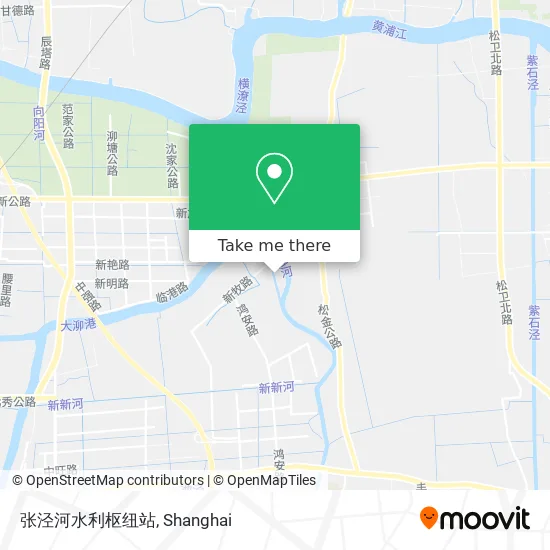 张泾河水利枢纽站 map