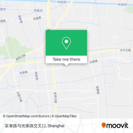 富泰路与光泰路交叉口 map