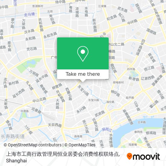 上海市工商行政管理局恒业居委会消费维权联络点 map