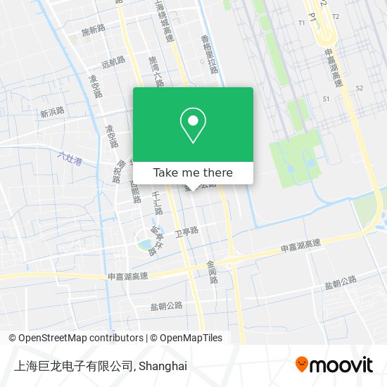 上海巨龙电子有限公司 map