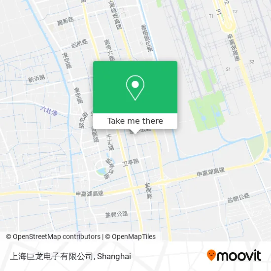 上海巨龙电子有限公司 map