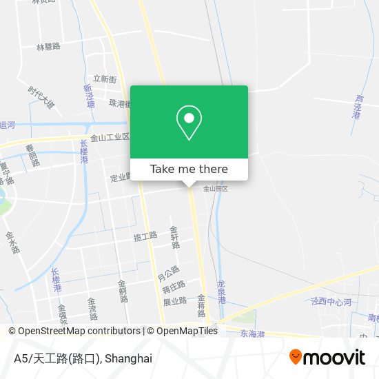 A5/天工路(路口) map