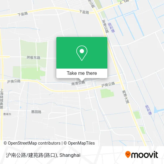 沪南公路/建苑路(路口) map