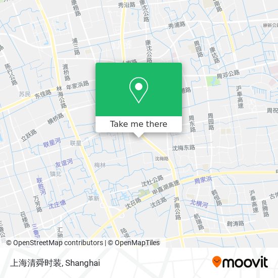 上海清舜时装 map