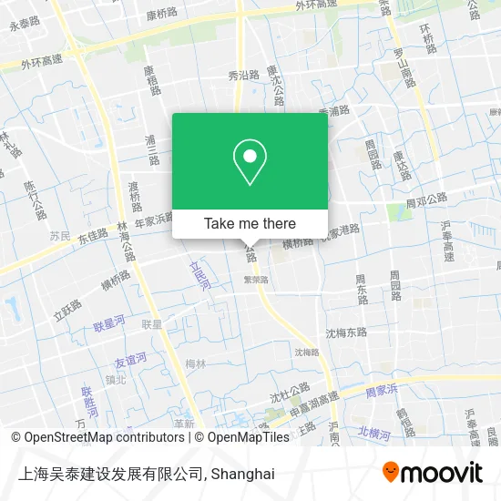 上海吴泰建设发展有限公司 map