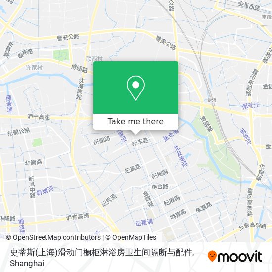 史蒂斯(上海)滑动门橱柜淋浴房卫生间隔断与配件 map
